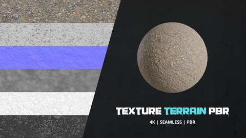 Texture Terrain 4k Pbr - 16bit - 03