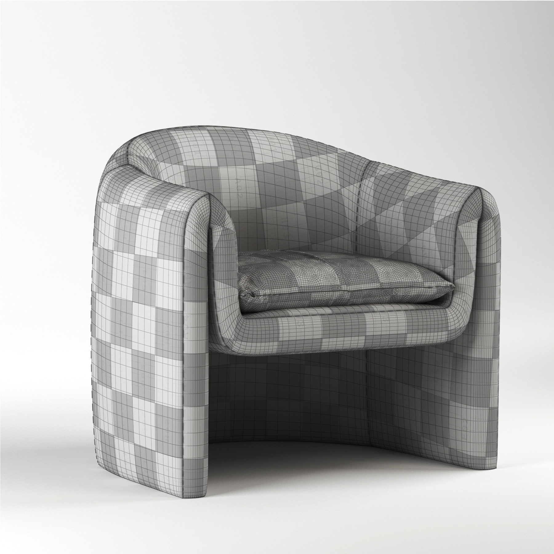 LOUIS VUITTON armchair 3D model