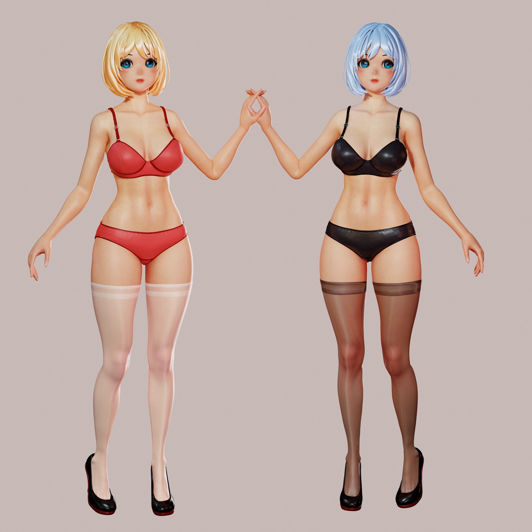 Warm Nude Videogame Character Photos Gif