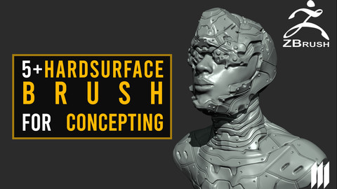5 + Hard Surface Brushes For Concepting