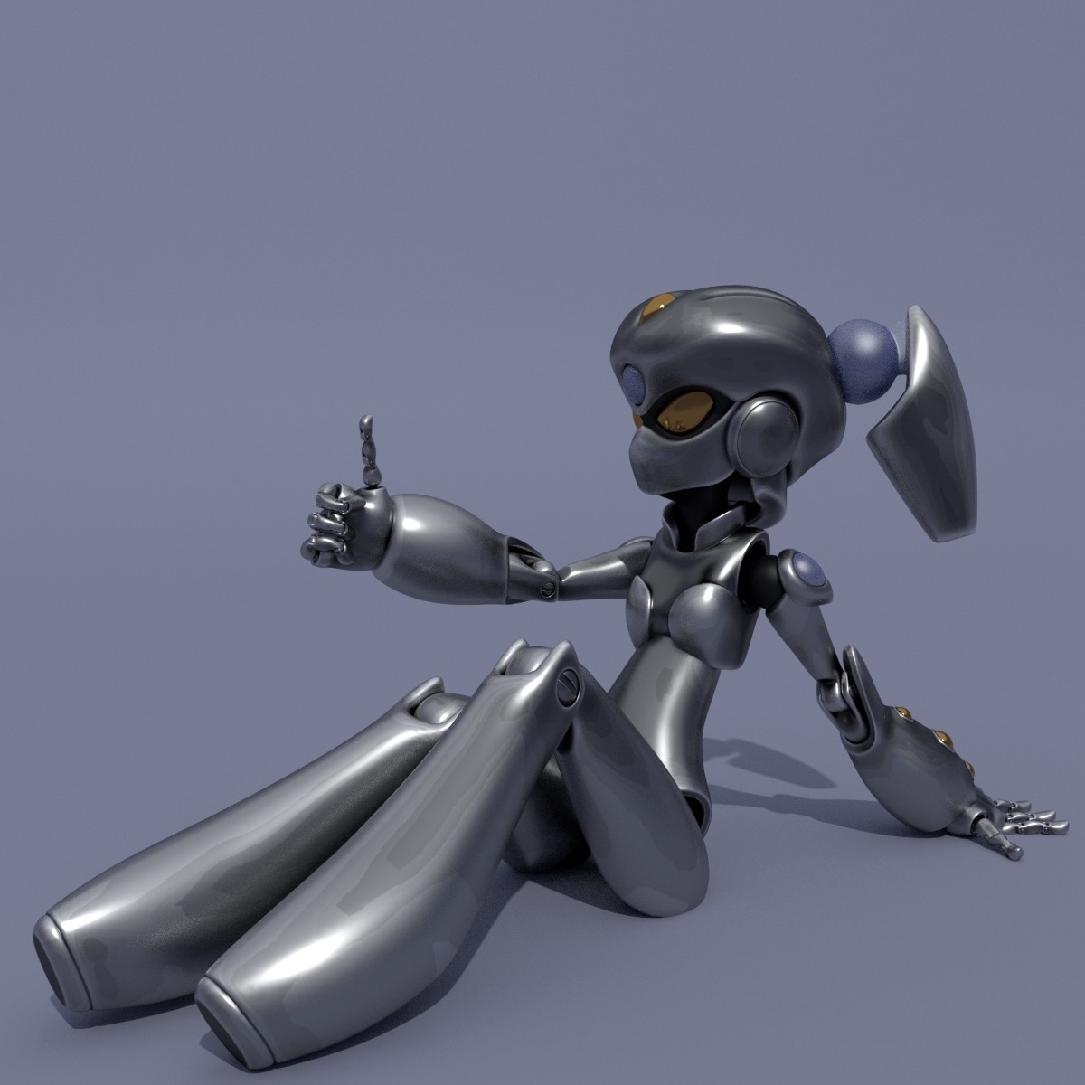 ArtStation - Rigged Robot Alexa | Resources