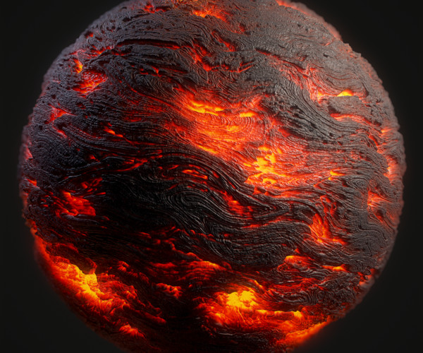 ArtStation - Lava Material | Tutorials