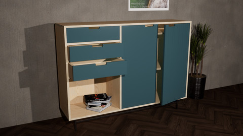 Dresser | Twinmotion 3D Model