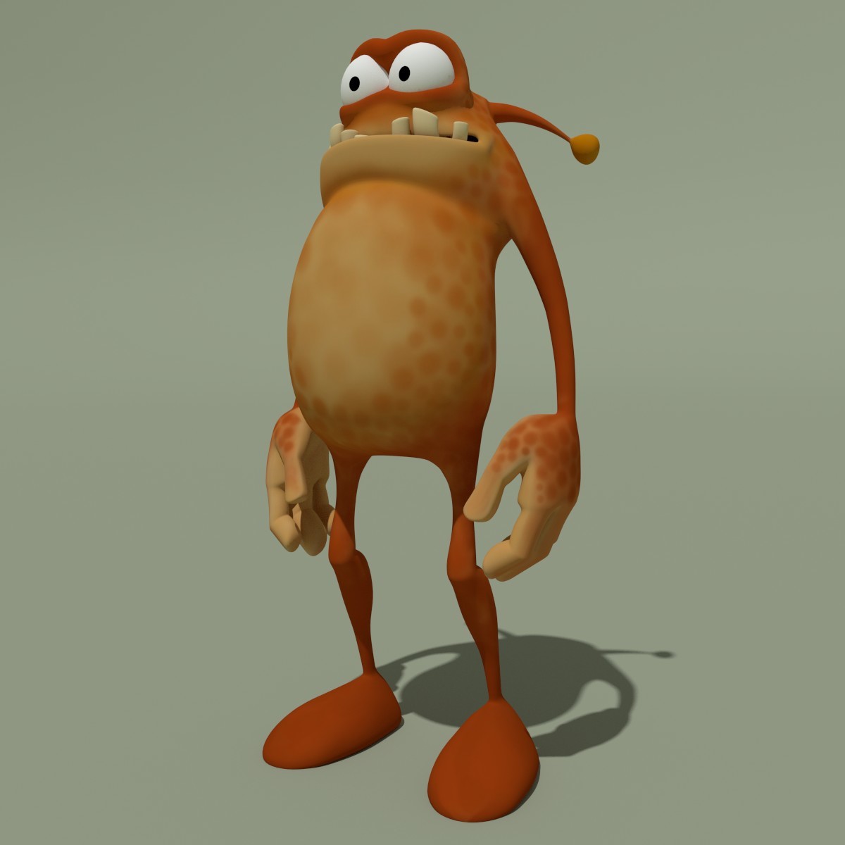 ArtStation - Animated Cartoon Monster Spotty | Resources