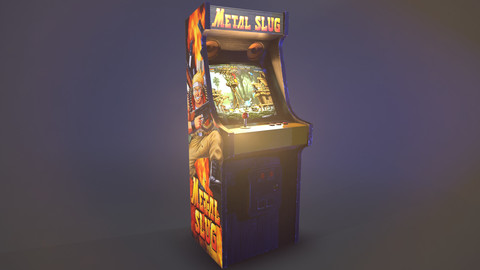 Arcade Cabinet (.obj + textures)