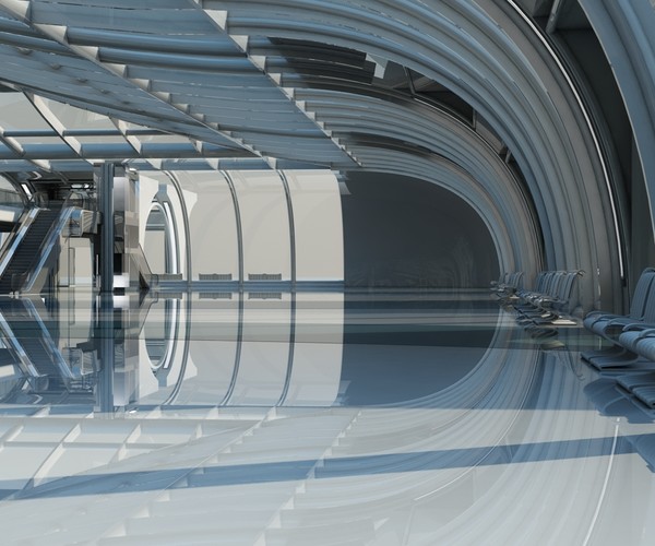 ArtStation - Futuristic Architectural Structure | Resources