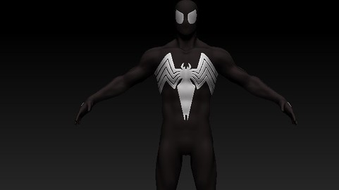 Spiderman Simbiont Black Suit