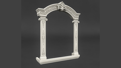 classic patterned window 01