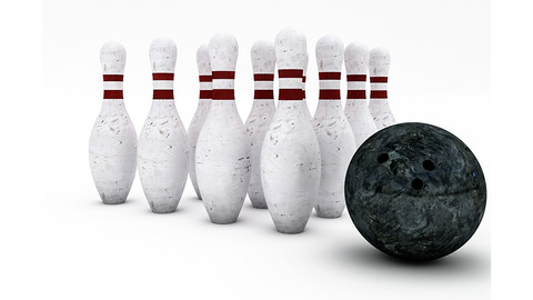 Bowling Ball & Pin Model