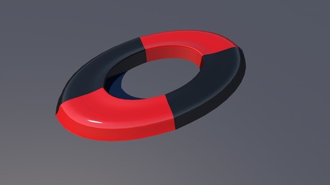 Oval Public Seat 3D Model