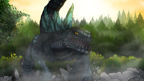 Zilla Concept Art