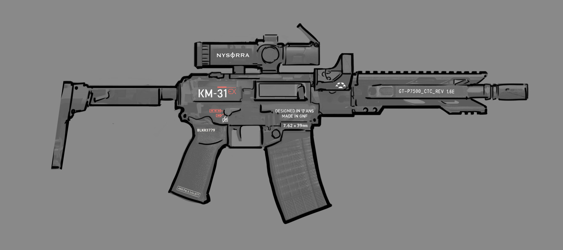 ArtStation Handdrawn Decals Vol. 1 Game Assets