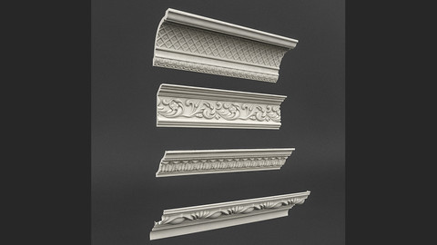 classic ceiling pattern 05