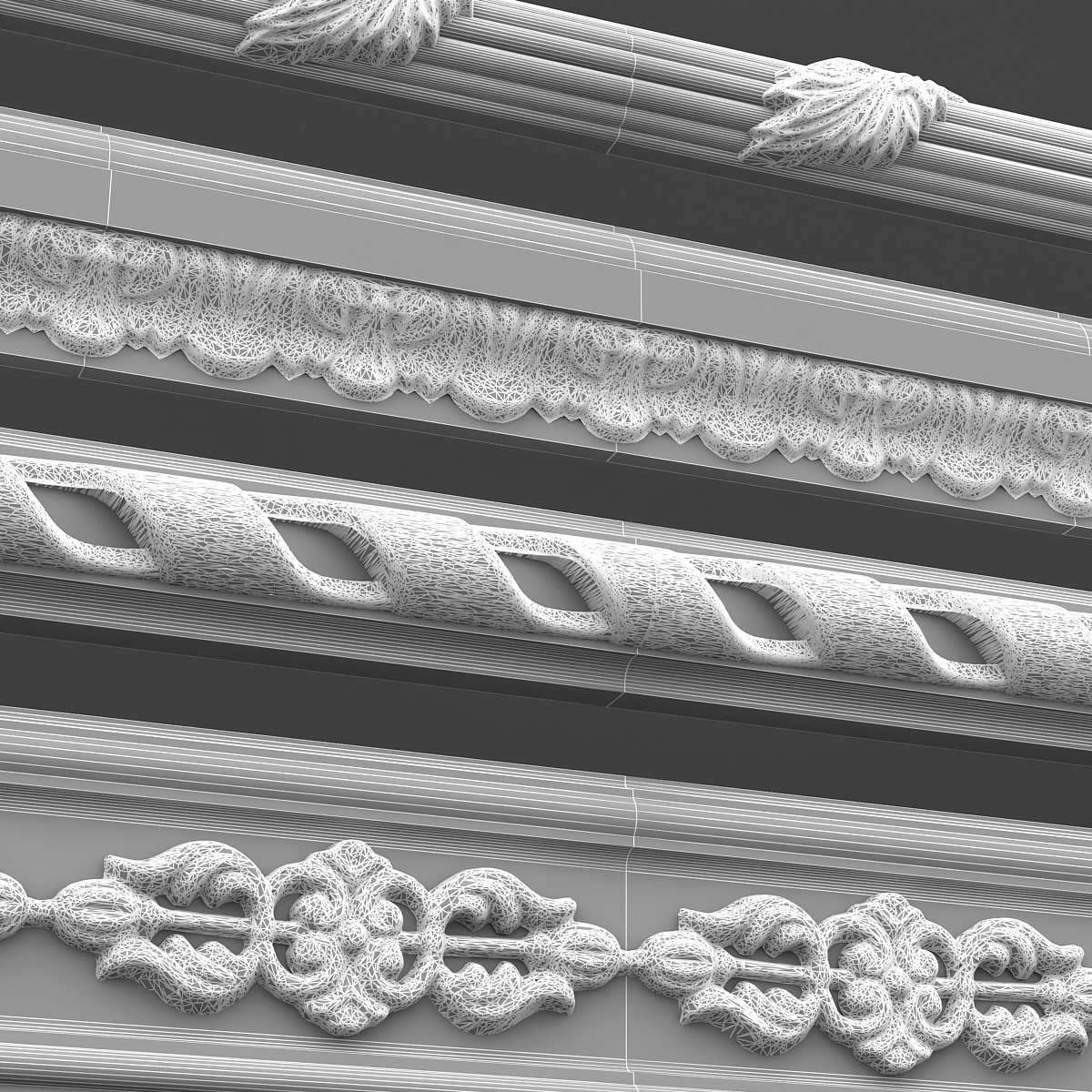 ArtStation - classic ceiling pattern 08 | Resources