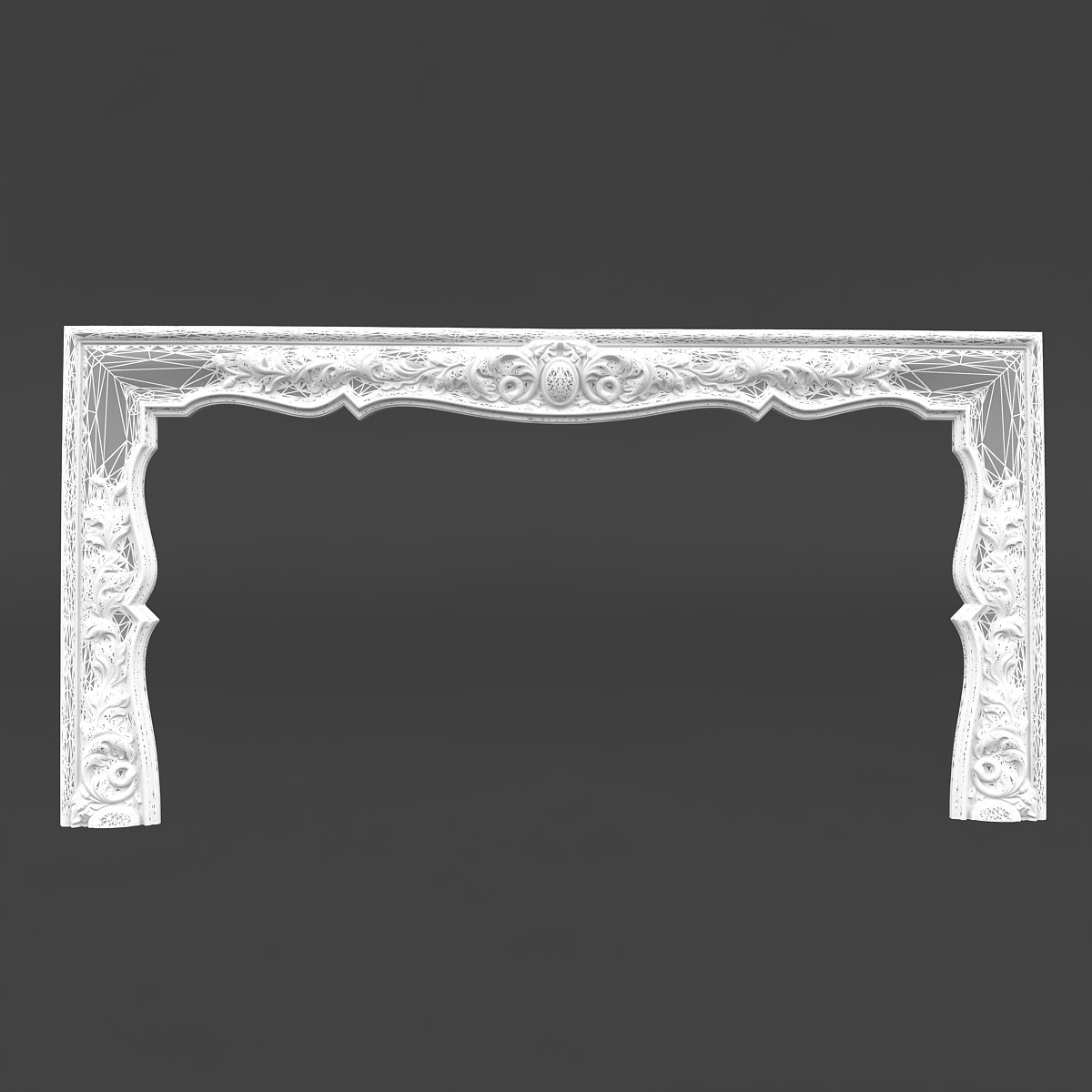 ArtStation - classical frame model | Resources