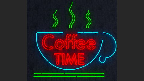 Coffee Time Neon Sign