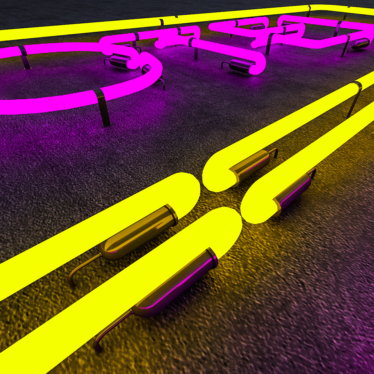 ArtStation - Hotel Neon Sign | Resources