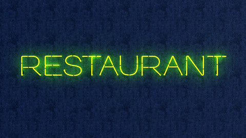 Restaurant Neon Sign