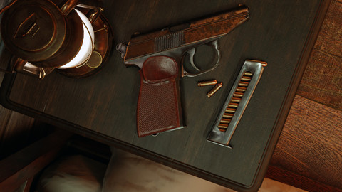 Makarov Gun - Asset