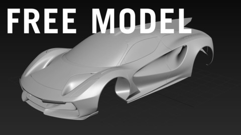 Lotus Evija GT1 Racecar - Free Model