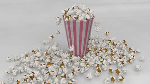 Pop corn 3D Model