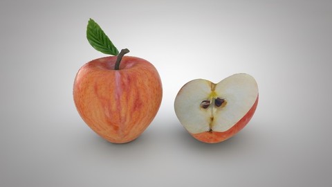 Apple 3D Model