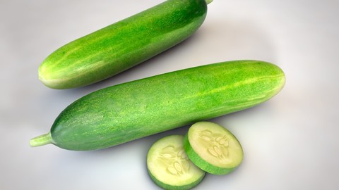 Cucumber 3D Model
