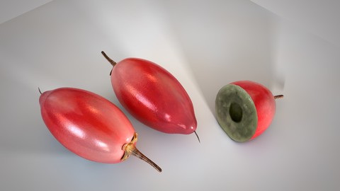 Miracle Fruit 3D Model