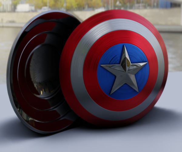 ArtStation - Captain America Shield | Resources