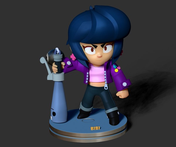 ArtStation - Bibi - Brawl Stars Fanart | Resources