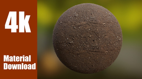 Realistic Ground Material - PhotoScan - 4K Textures