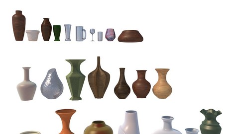 Vases 3D Model