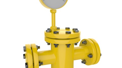 Gas pipe line meter