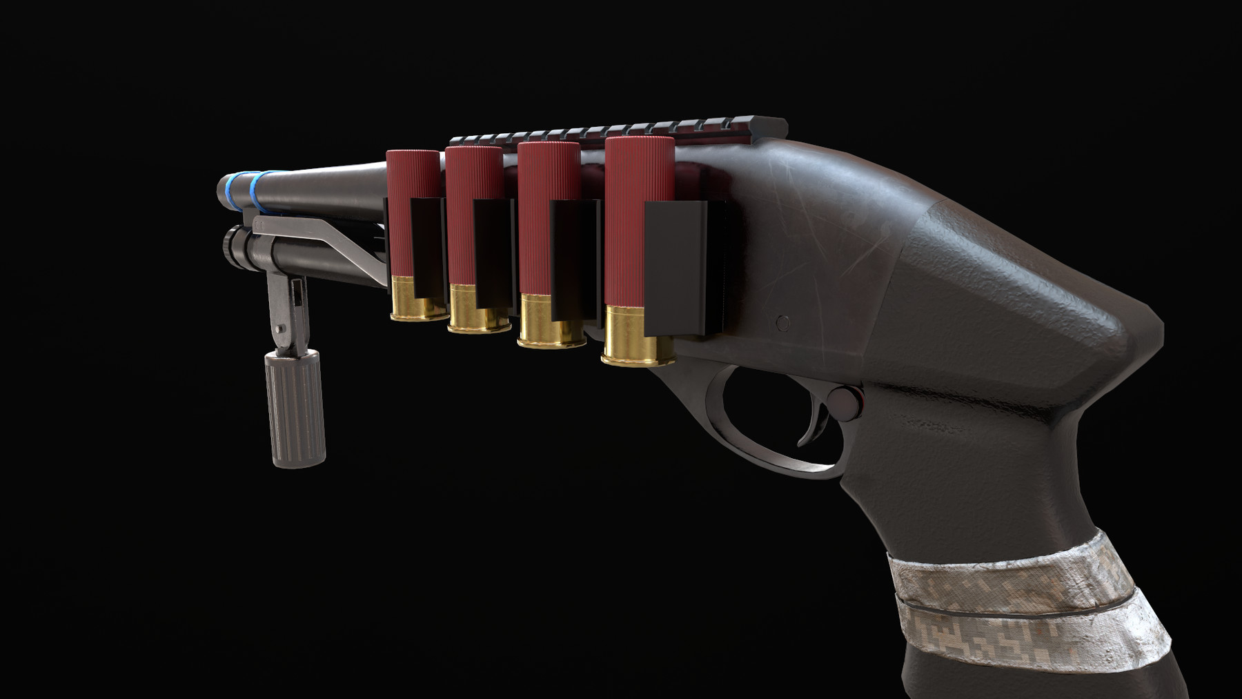 ArtStation Shotgun Gun Asset Resources