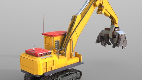 Forest machine 3D Model