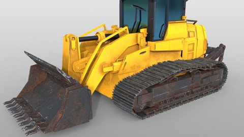 Track loader 3D Model