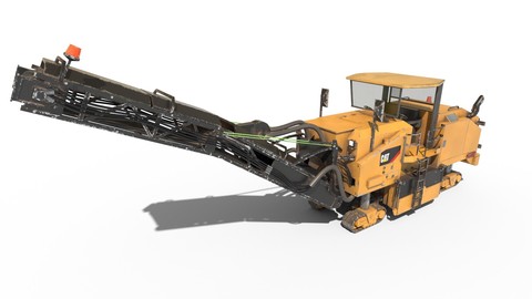 Cold Planers PM200 - 2.2 m 3D Model