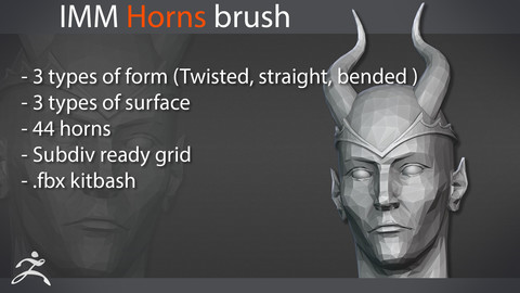 Zbrush Horns IMM