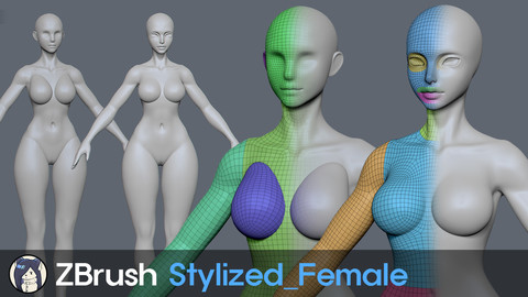 ZBrush Stylized Female