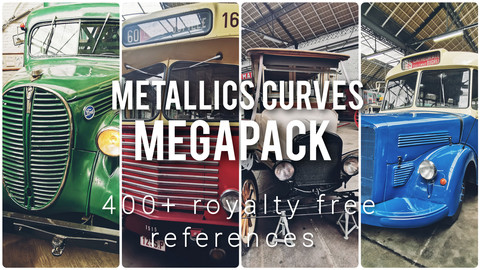 Metallics curves megapack