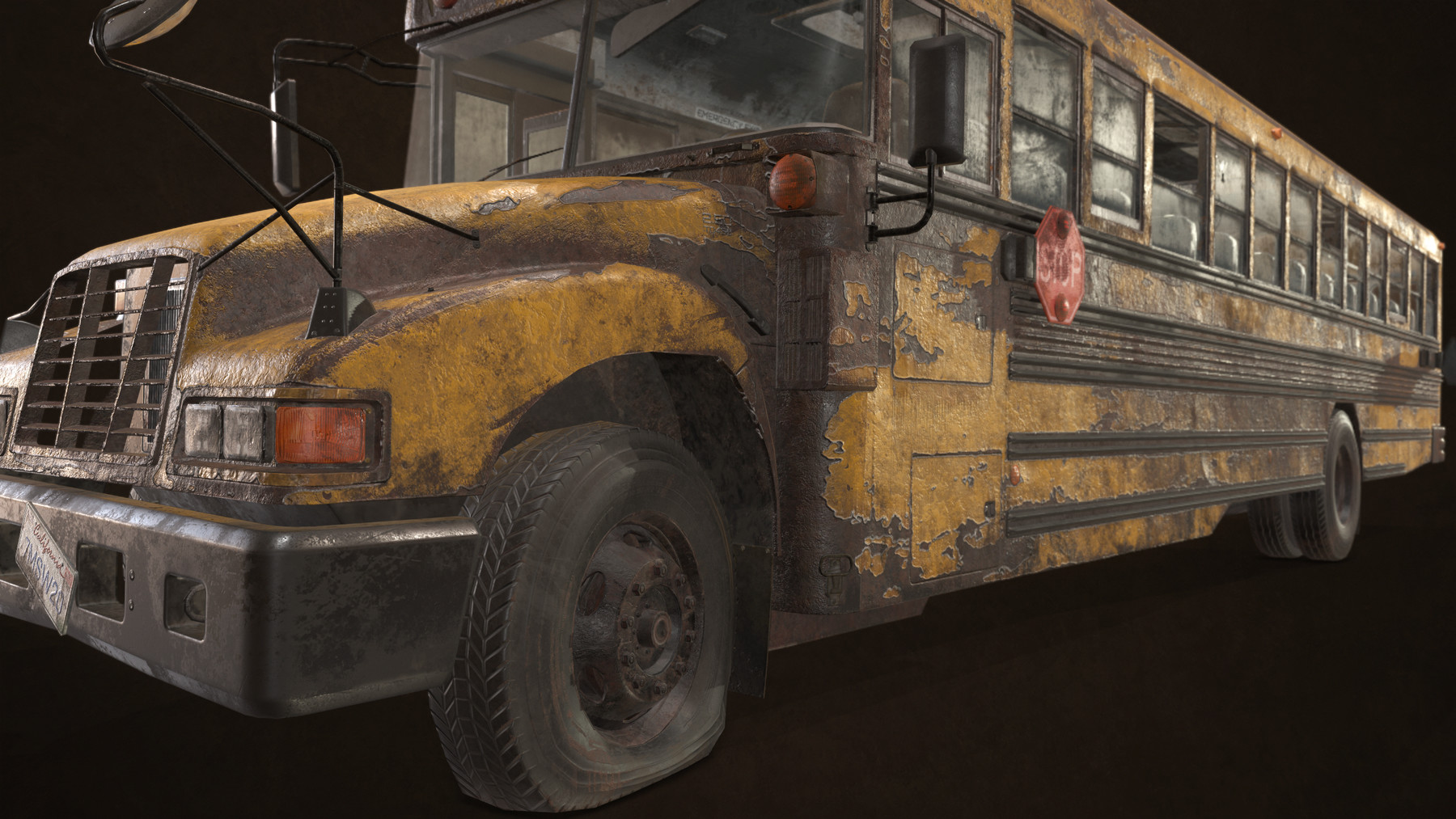 Abandoned School Bus Abandoned School Bus