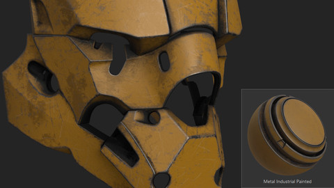 Industrial Painted Metal Smart Material