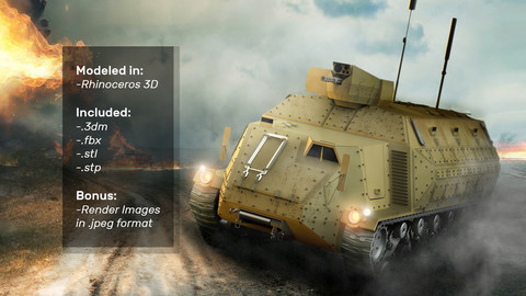 Concept Military Tank