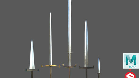 Weapon Bundle Swords & Dagger