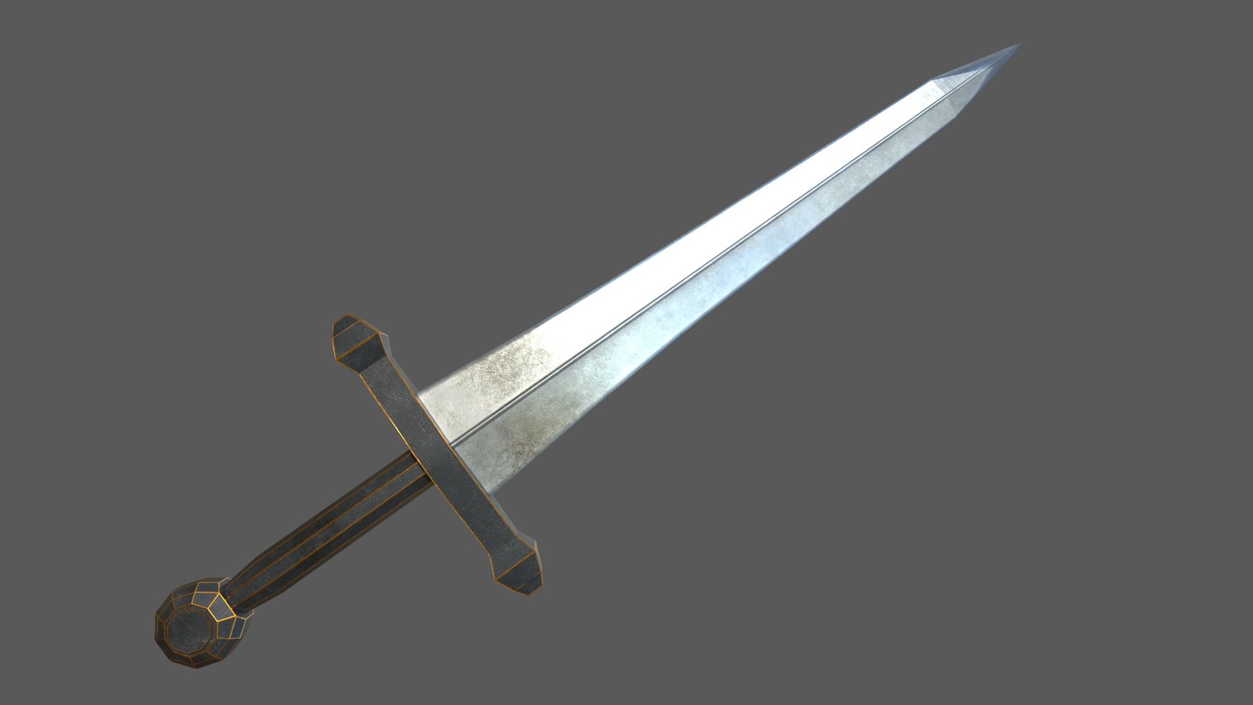 Artstation Weapon Bundle Swords Dagger Game Assets