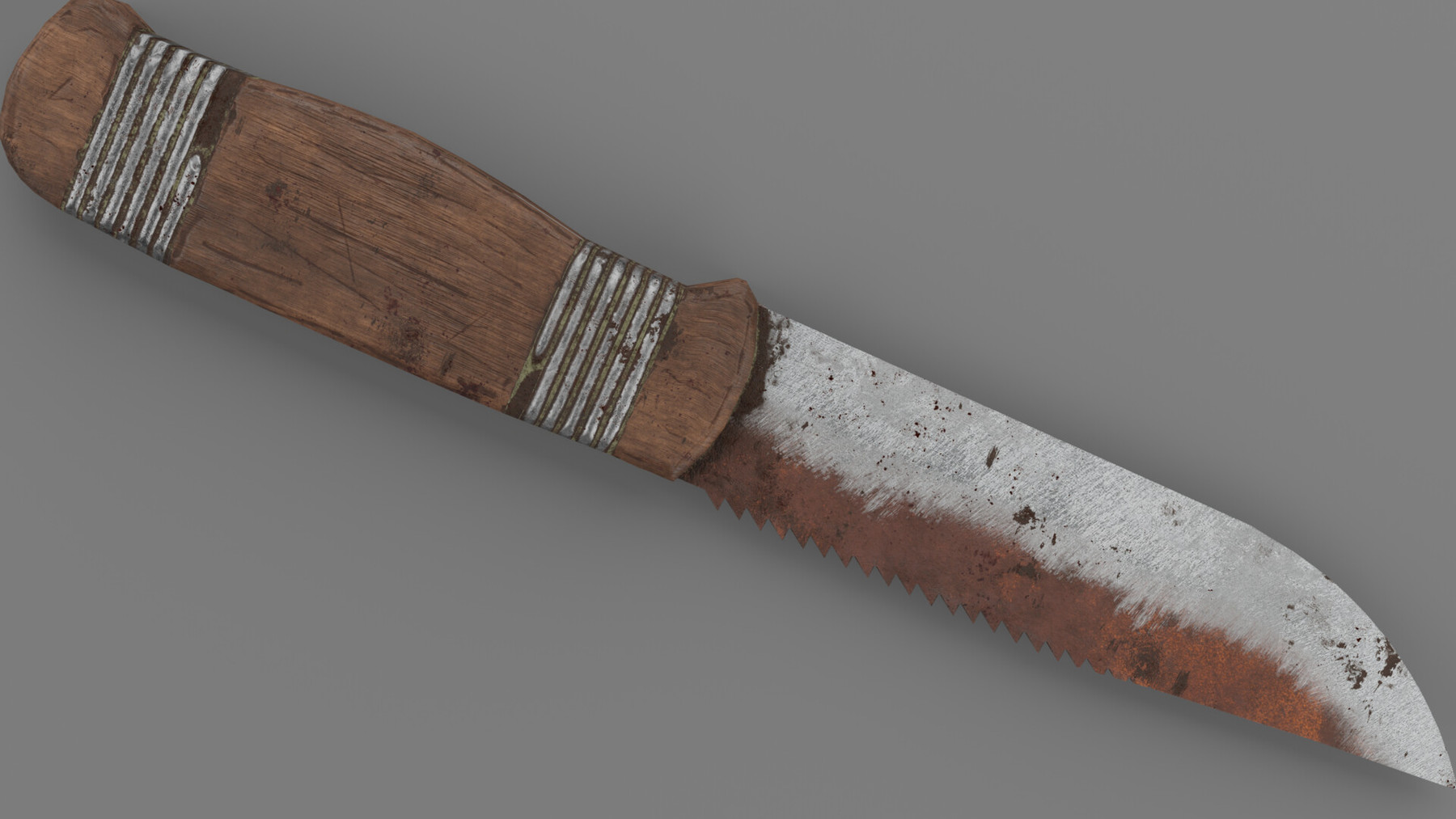ArtStation - Knife in the style of Fallout. | Game Assets