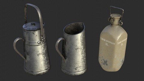 German Drink Containers WWII