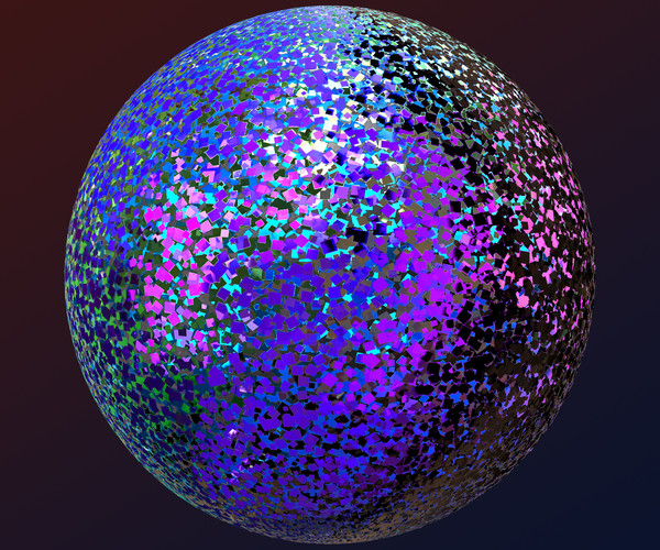 ArtStation Procedural Glitter Material Game Assets