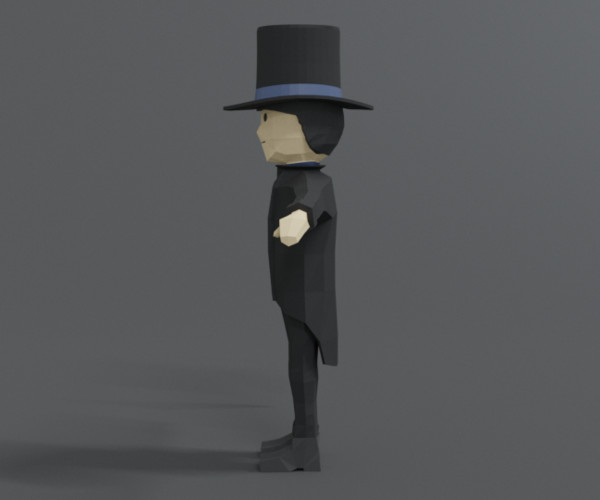 tall hat man