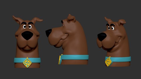 Scooby Head STL  for 3Dprint